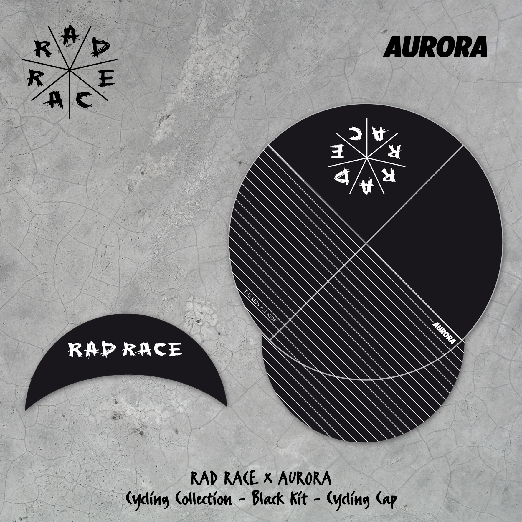 RAD RACE x AURORA Cycling Collection