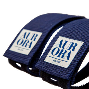 AURORA Velcro Straps Serif - navy
