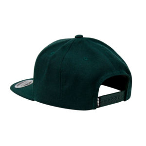 AURORA Serif Snapback Cap - darkgreen