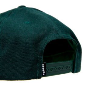 AURORA Serif Snapback Cap - darkgreen